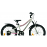 Rower dziecięcy KANDS SMART AM biały / różowy mat