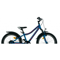 Rower dziecięcy KANDS SMART AM niebieski / czerwony mat 2024