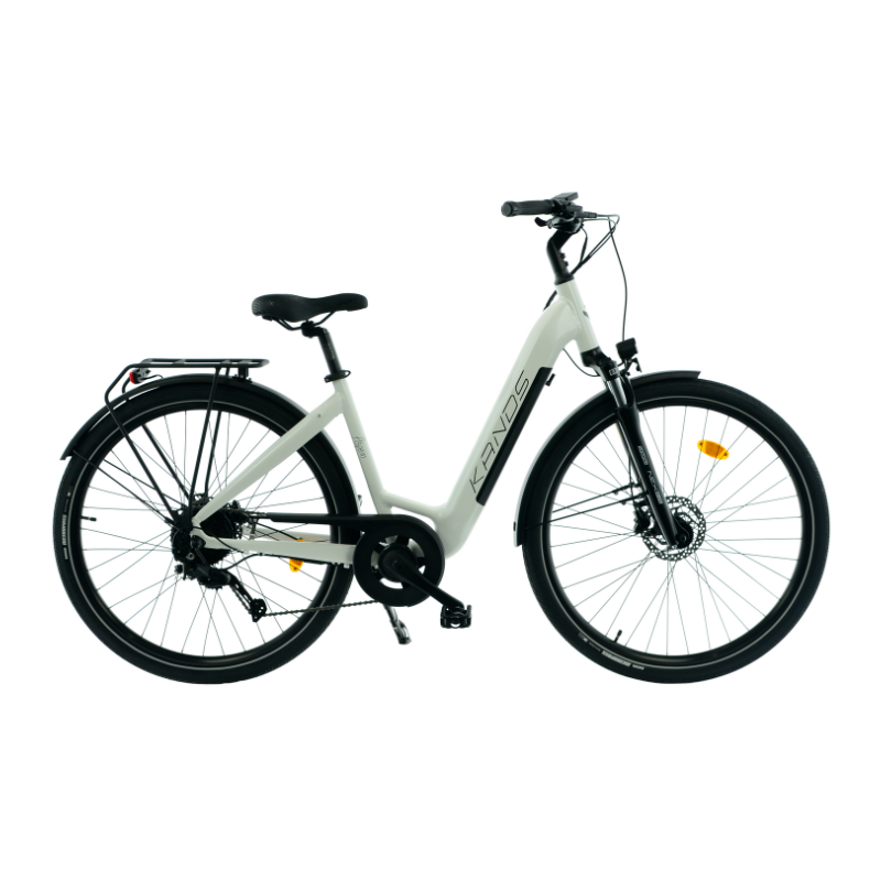 Rower elektryczny KANDS ASPEN biały połysk 2024
