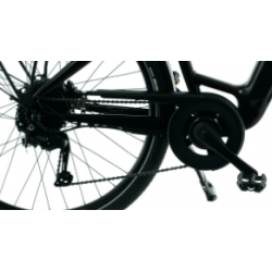 Rower elektryczny KANDS ASPEN bordowy połysk 2024