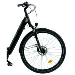 Rower elektryczny KANDS ASPEN bordowy połysk 2024