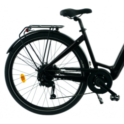 Rower elektryczny KANDS ASPEN bordowy połysk 2024