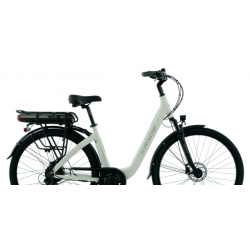 Rower elektryczny KANDS LA RIVA biały mat 10,4 ah