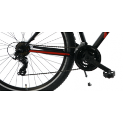 Rower górski KANDS GUARDIAN czarny / czerwony mat 2023