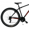 Rower górski KANDS GUARDIAN czarny / czerwony mat 2023