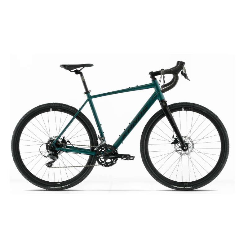 Rower gravel KANDS TORO 1.0 zielony mat 2023