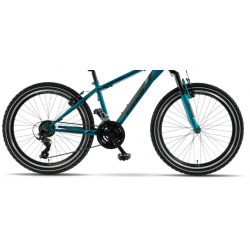 Rower młodzieżowy KANDS LORENZO turkusowy mat 2023