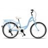Rower młodzieżowy KANDS LAGUNA VS-2 K/V błękitny / biały mat 2022