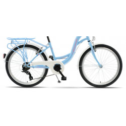 Rower młodzieżowy KANDS LAGUNA VS-2 K/V błękitny / biały mat 2022