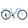 Rower młodzieżowy KANDS LAGUNA VS-2 K/V błękitny / biały mat 2022