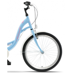Rower młodzieżowy KANDS LAGUNA VS-2 K/V błękitny / biały mat 2022