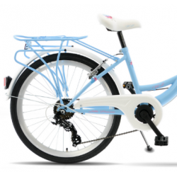 Rower młodzieżowy KANDS LAGUNA VS-2 K/V błękitny / biały mat 2022