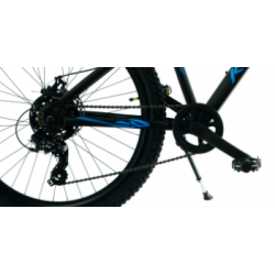 Rower młodzieżowy KANDS BATTLE czarny / niebieski mat 2024