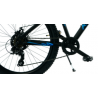 Rower młodzieżowy KANDS BATTLE czarny / niebieski mat 2024
