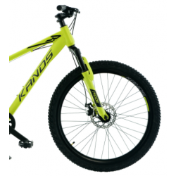 Rower młodzieżowy KANDS BATTLE seledynowy mat 2024