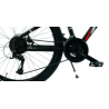 Rower młodzieżowy KANDS BATTLE czarny / czerwony mat 2024