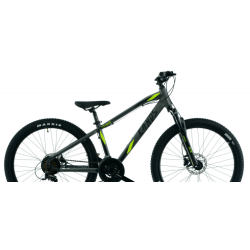 Rower młodzieżowy KANDS STRANGER grafitowy / seledynowy mat 2024