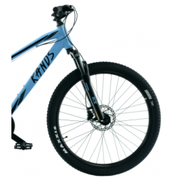 Rower młodzieżowy KANDS STRANGER niebieski / czarny połysk 2024