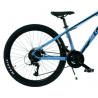 Rower młodzieżowy KANDS STRANGER niebieski / czarny połysk 2024