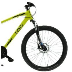 Rower młodzieżowy KANDS STRANGER żółty mat 2024