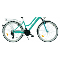 Rower miejski KANDS AURELIA miętowy połysk