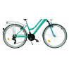 Rower miejski KANDS AURELIA miętowy połysk