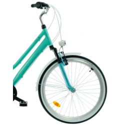 Rower miejski KANDS AURELIA miętowy połysk