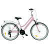 Rower miejski KANDS AURELIA różowy mat