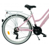 Rower miejski KANDS AURELIA różowy mat