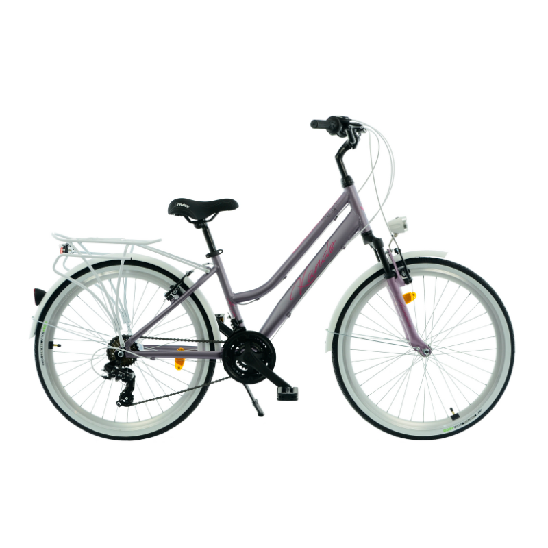 Rower miejski KANDS AURELIA wrzosowy mat