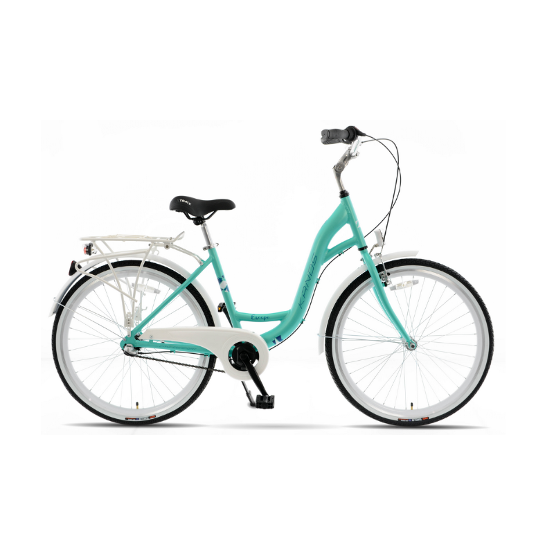 Rower miejski KANDS ESCAPE miętowy / biały mat 2024