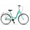 Rower miejski KANDS ESCAPE miętowy / biały mat 2024
