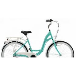 Rower miejski KANDS ESCAPE miętowy mat 2024