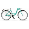 Rower miejski KANDS ESCAPE miętowy / biały mat 2024