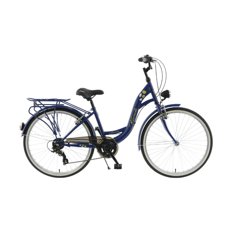 Rower miejski KANDS LAURA granatowy mat 2021