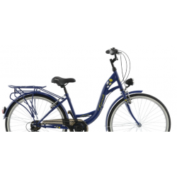Rower miejski KANDS LAURA granatowy mat 2021