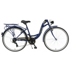 Rower miejski KANDS LAURA granatowy mat 2021