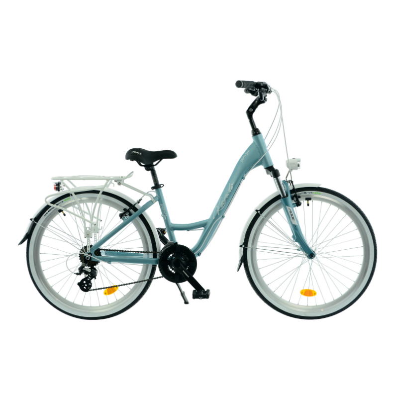 Rower miejski KANDS VENUS PRO miętowy mat