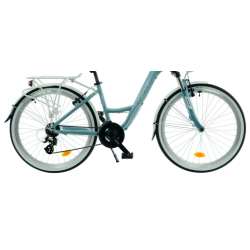 Rower miejski KANDS VENUS PRO miętowy mat