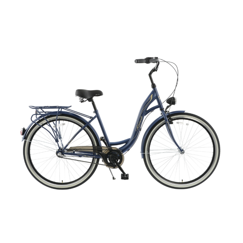 Rower miejski KANDS 28" S-COMFORT 3BN granatowy mat 2024