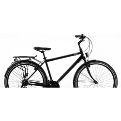 Rower trekkingowy KANDS NAVIGATOR-X czarny / biały mat 2022