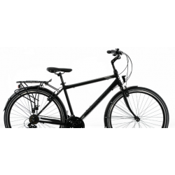 Rower trekkingowy KANDS NAVIGATOR-X grafitowy / niebieski mat