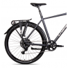 Rower trekkingowy UNIBIKE Explorer GTS szary 2024