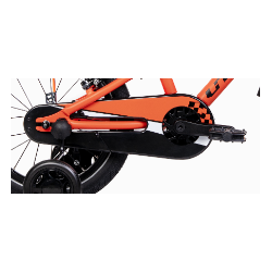 Rower dziecięcy UNIBIKE Viking pomarańczowy / czarny 2024