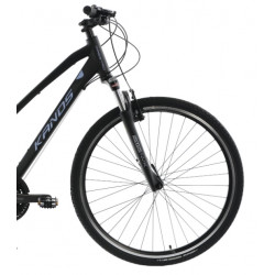 Rower crossowy KANDS 28 MAESTRO AM grafitowy / niebieski połysk