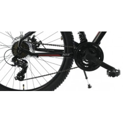 Rower górski KANDS BROSWAY AM czarny / czerwony połysk 2024