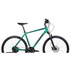 Rower crossowy UNIBIKE Crossfire GTS zielony 2024