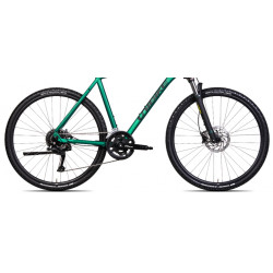 Rower crossowy UNIBIKE Crossfire GTS zielony 2024