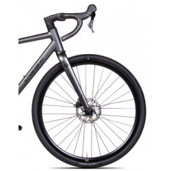 Rower gravel UNIBIKE Tier grafitowy 2024
