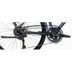 Rower trekkingowy UNIBIKE Voyager LDS tytanowy 2024